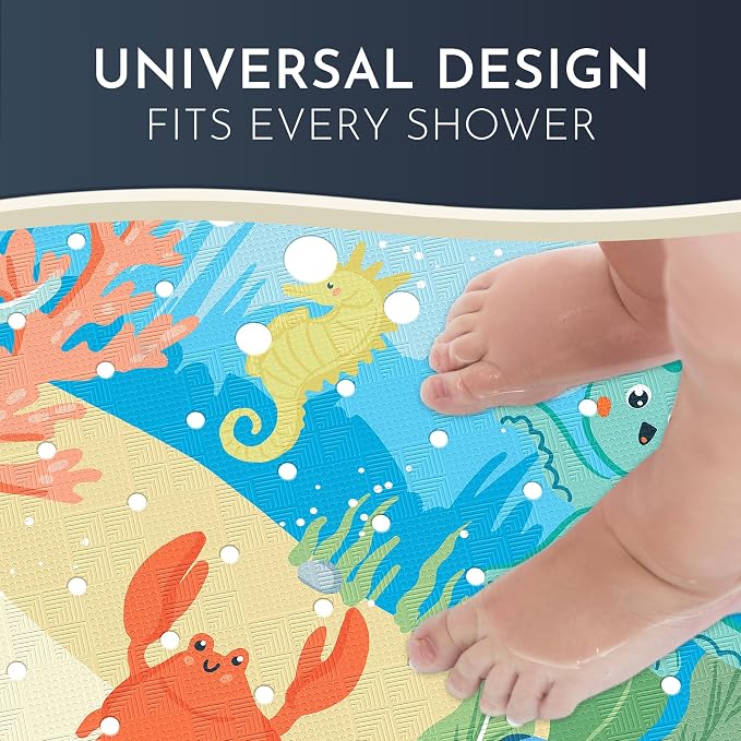 homerella® Shower Mat Non Slip Anti Mold, Non Slip Shower Mats - Image 2