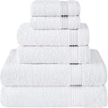 Cotton Paradise 6 Piece Towel Set, 100% Cotton Soft Absorbent Turkish Towels by UNITEDHOMETEXTILE