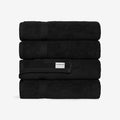 SALBAKOS 100% Turkish Cotton Bath Towel Set of 4 27x54 inch | Heirloom Quality by SALBAKOS