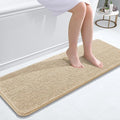 OLANLY Bathroom Rugs 47x17, Extra Soft Absorbent Chenille Bath Rugs, Rubber by OLANLY