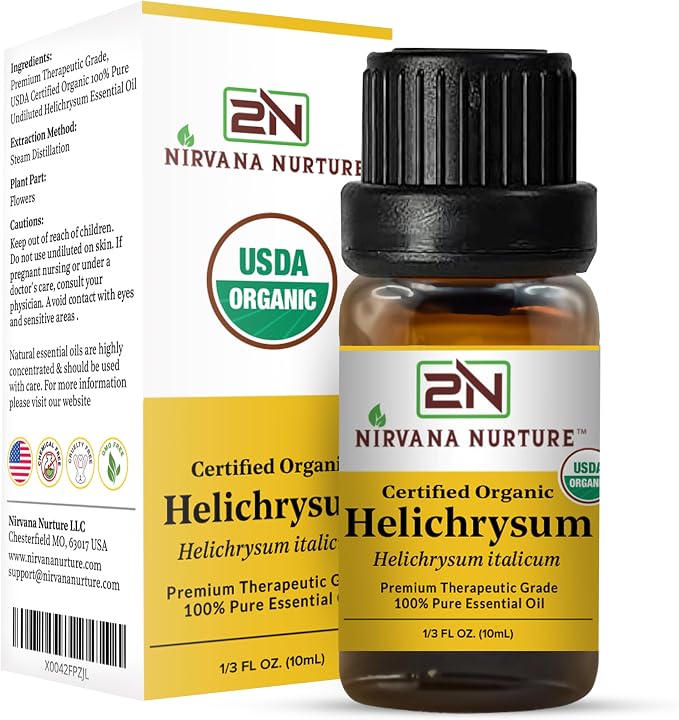 Helichrysum Essential Oil USDA Certified Organic, 100% Pure Natural Premium - Image 6