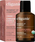 Cliganic Organic Cinnamon Cassia Essential Oil, 1oz by Cliganic