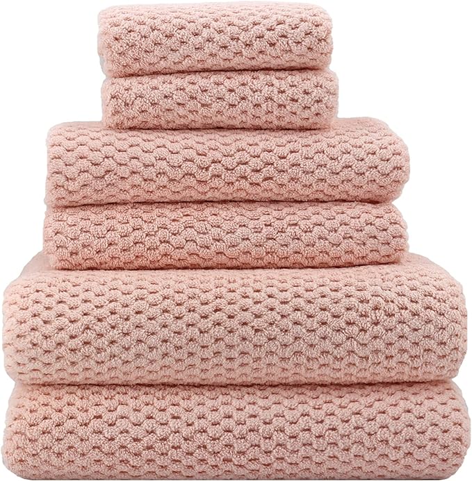 YTYC 29x59 Inch Extra Large Bath Towels Set of 6 Quick Dry Super Soft by YTYCTowels