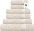 Delara 100% Organic Cotton Towel 650 GSM Plush Feather Touch Quick Dry Towel by Delara