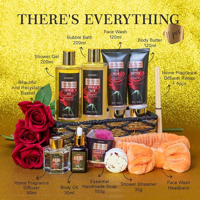 Birthday Gifts for Women, Spa Gift Baskets for Women, Birthday Gifts for Wife - Image 2