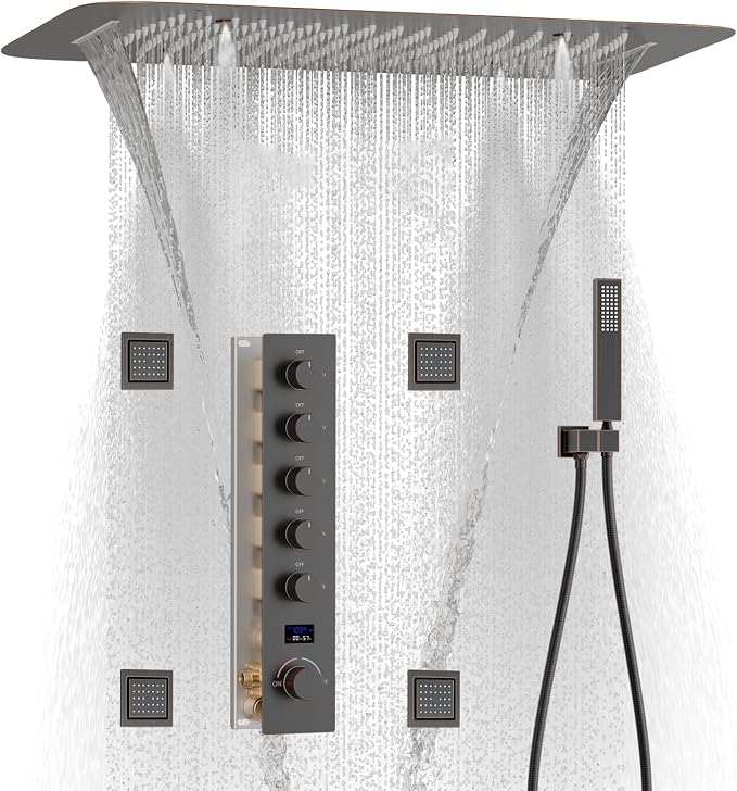 Digital Display Shower Set by KATAIS
