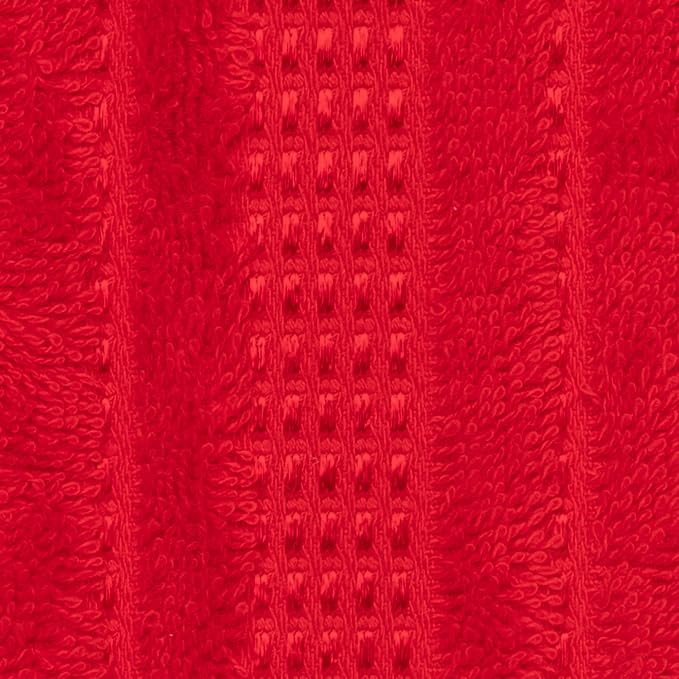 Melissa Linen, 8 Piece Towel Set, 2 Bath Towel 2 Hand Towel 4 Fingertip Red - Image 7