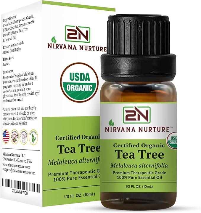 Tea Tree Essential Oil USDA Certified Organic, 100% Pure Natural Premium Grade - Image 8