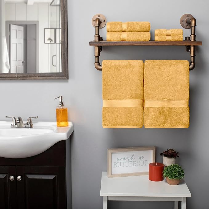 BLUENILEMILLS Madison Egyptian Cotton Towels, Towel Set - Image 2