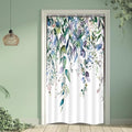 Riyidecor Small Stall Teal Eucalyptus Shower Curtain by Riyidecor