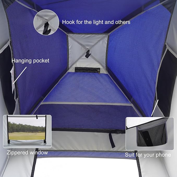 Outdoor Shower Tent Changing Room Privacy Portable Camping Shelters - Image 5