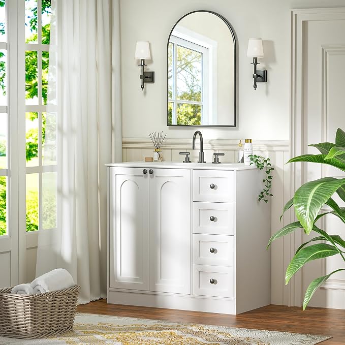 Freestanding Bathroom Vanity by Mepplzian