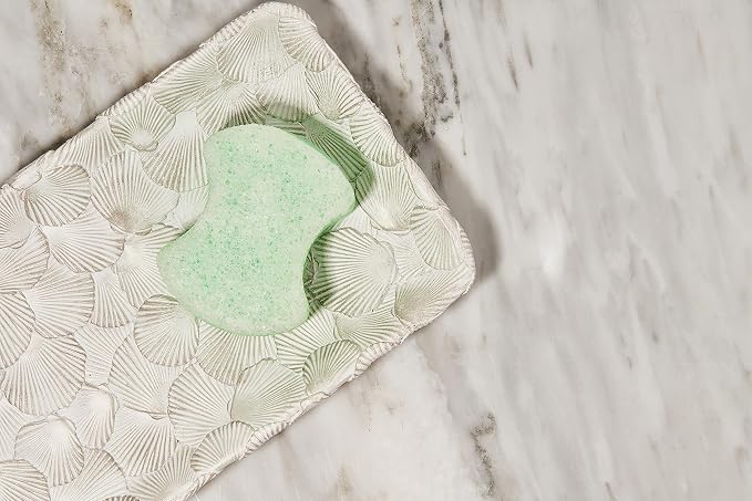 Spongeables Pedi Scrub Foot Exfoliating 5+ Wash Sponge, Citron Eucalyptus - Image 3