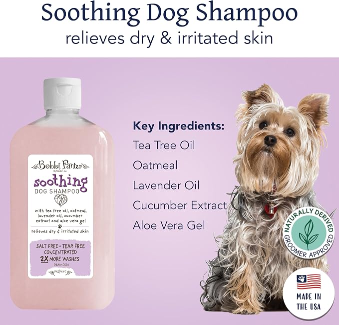 Bobbi Panter Soothing Dog Shampoo, Heals & Soothes Irritated Skin, Lavender - Image 3