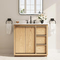 WELLFOR 36" Bathroom Vanity by WELLFOR