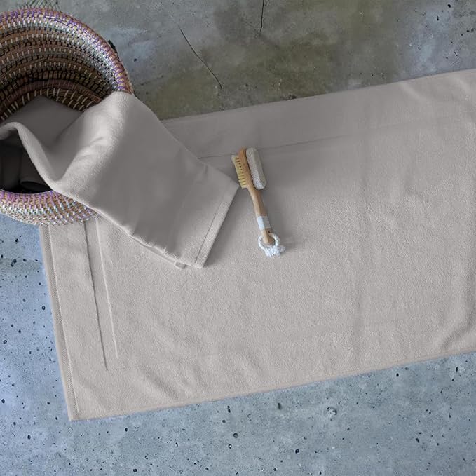 SALBAKOS 100% Turkish Cotton Bath Mat Set 2-Piece - Image 7