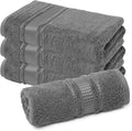 Melissa Linen, 4 Piece Washcloth, 100% Turkish Cotton Towel Set by MelissaLinen