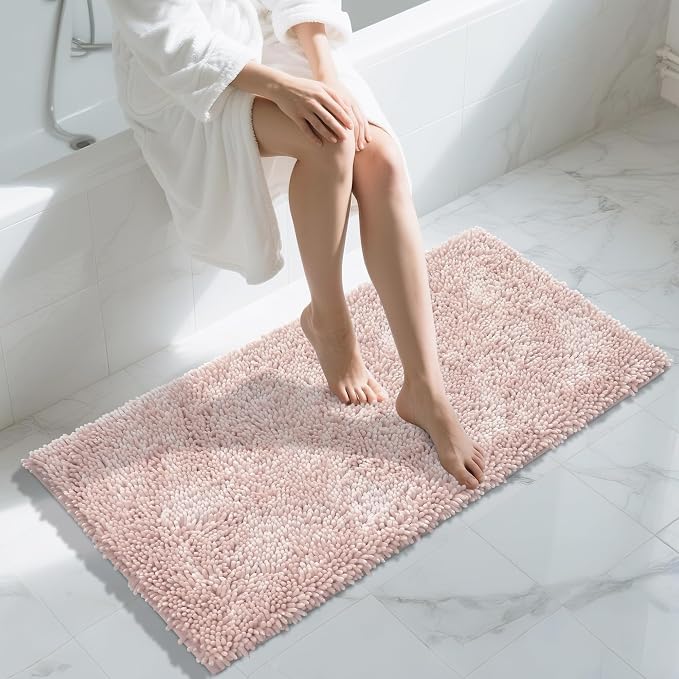 Yimobra Long Bathroom Rug Non Slip 44x24 Inch, Extra Thick Soft Absorbent by Yimobra