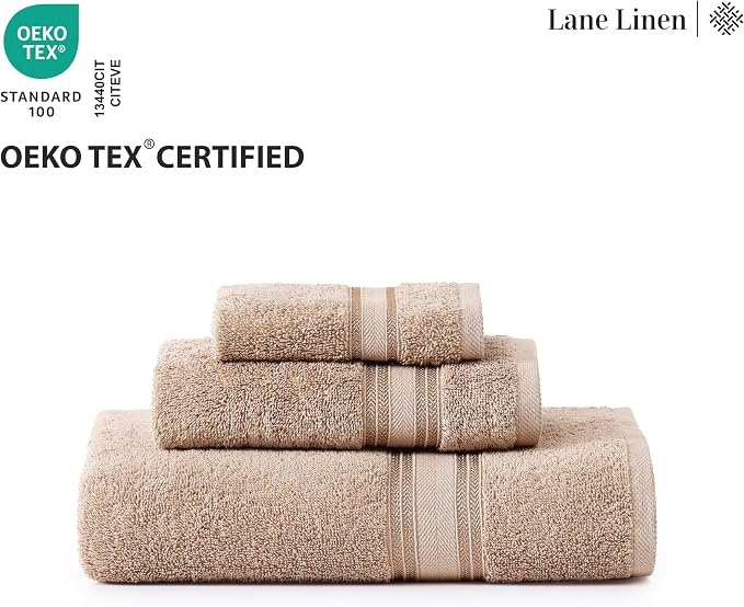 LANE LINEN Towel Sets for Bathroom - Image 8