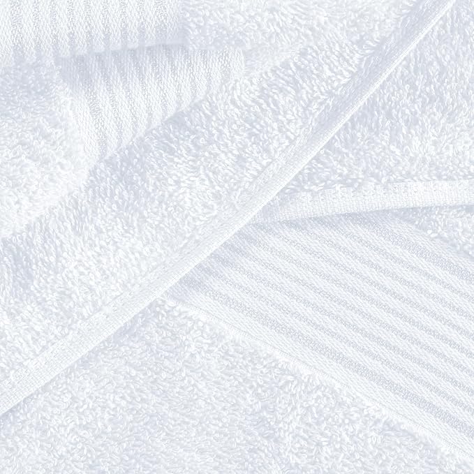 Belizzi Home Ultra Soft 3 Pack Cotton Towel Set, Contains a Bath Towel 28x55 - Image 2