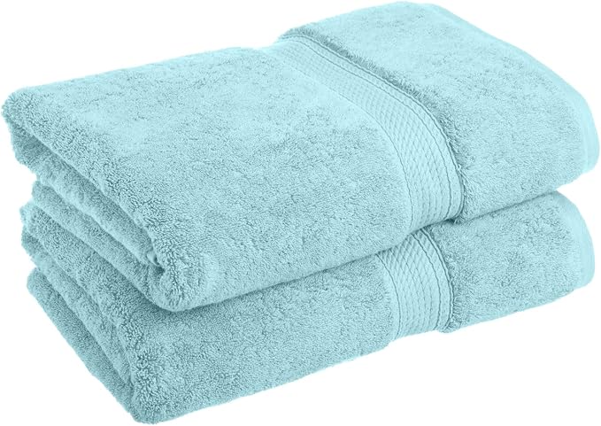 BLUENILEMILLS BNM Egyptian Cotton 2-Piece Towel Set, Includes 2 Bath Towels by Blue+Nile+Mills