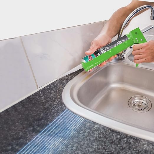 Akfix 918N Black 100% Silicone Caulk - Image 9