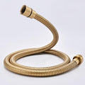 Short Bidet Hose 48 Inches Gold High Pressure Shower Hose Extra Long 304 by JASYA