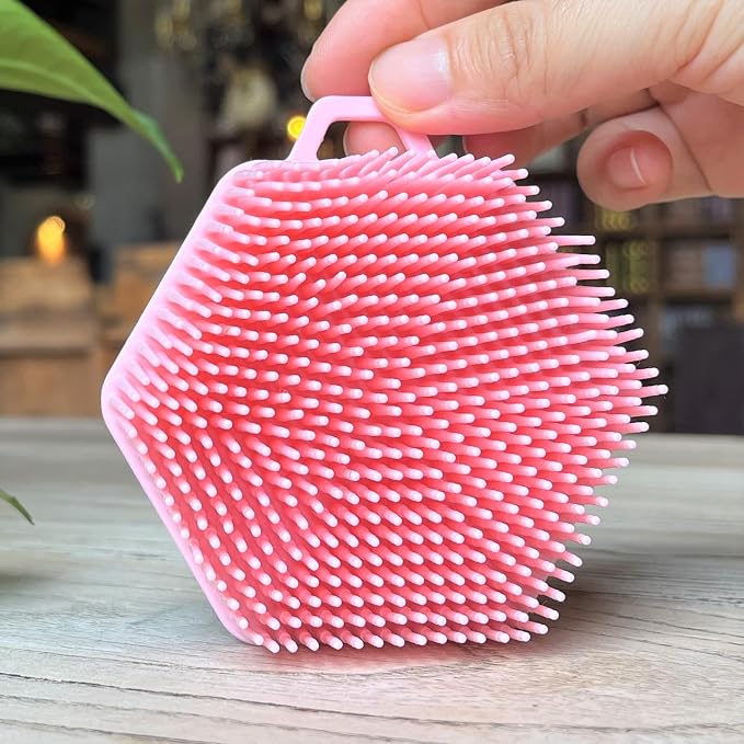 Premium Sensory Brush for Kids or Autism, Soft Silicone Body Scrubber, 2 in 1 - Image 3