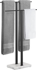 KES Standing Towel Rack, 2-Tier Towel Racks by KES