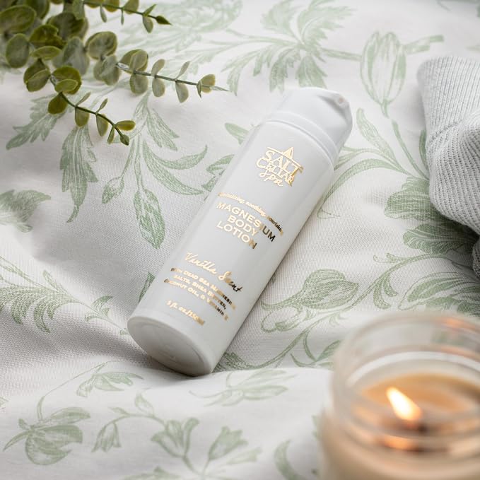 Salt Cellar Magnesium Wellness Bundle – Bath Soak, Body Lotion & Oil Spray - Image 4