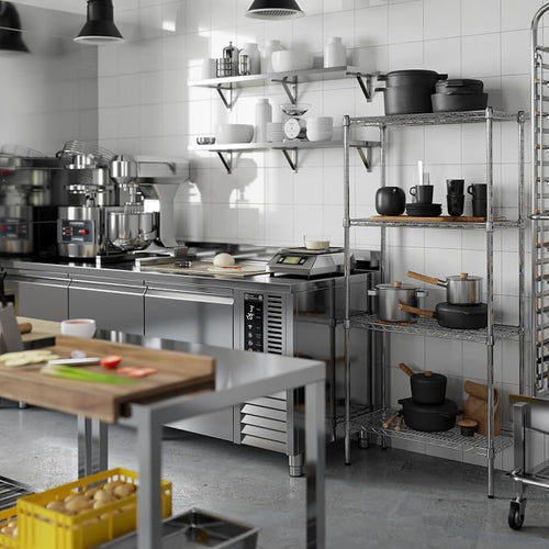 14" Deep x 30" Wide x 64" Height Wire Shelving Kit | 4-Tier | NSF Commercial - Image 2