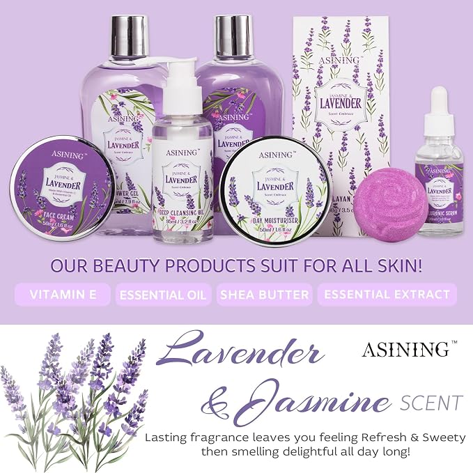 Bath Gift Set for Women, Mother's Day, Valentine's Day, Home Spa Kit, Birthday - Image 4