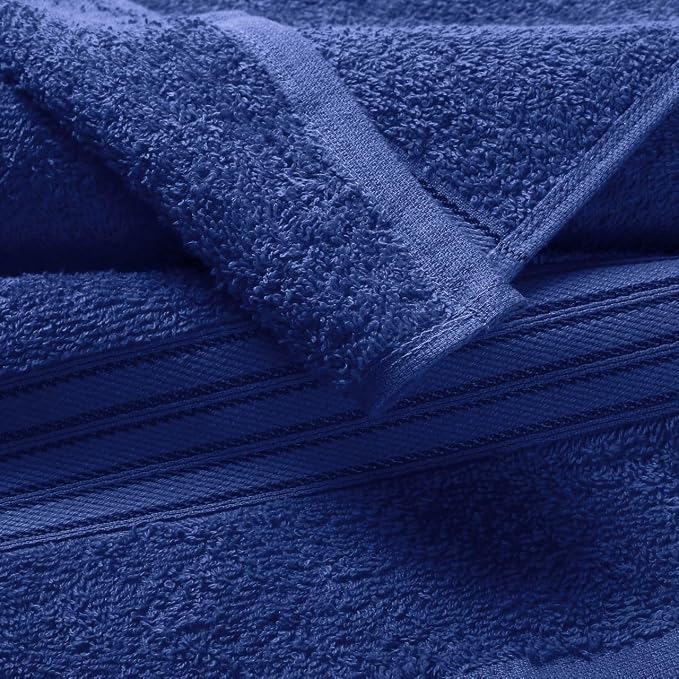 BOUTIQUO Ultra Soft Cotton 6 -Piece Hand Towel Set 16x24 Inch, Spa & General - Image 2
