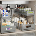 2 Pack 18.5IN-Depth Under Sink Organizer by Corbyles
