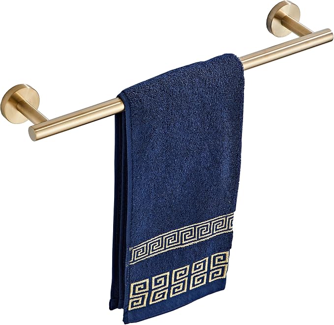 Bath Towel Bar, 18 Inch 304 Stainless Steel Thicken Towel Holder by KUUBTH