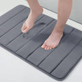 Buganda Memory Foam Bath Mat, Ultra Soft and Non-Slip Bathroom Rugs, Water by Buganda