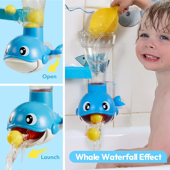 lalalark Bath Toys for Kids, 7-in-1 Shower Bathtub Toy - Image 5