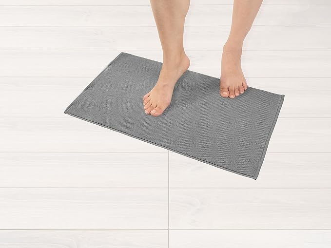 American Soft Linen Bath Rug, 17 in 24 in 100% Cotton Bath Mats Rugs by AmericanSoftLinen