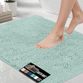 GORILLA GRIP Bath Rug Mat 44x26, Soft Absorbent Chenille, Quick Dry Microfiber by GorillaGrip