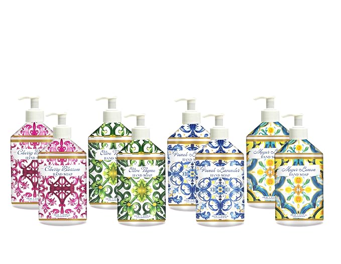 Home & Body Company Dolce Breeza Hand Soap 8 pack, 4 Scents by HomeBodyCompany