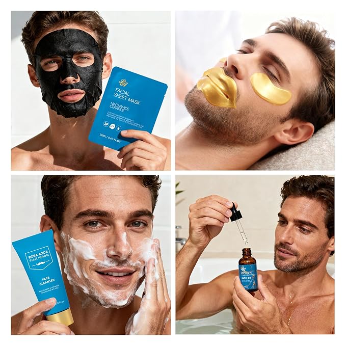 Christmas Gifts for Men, Luxury Bath & Beard Gift Set, Spa & Self-Care Gift - Image 6