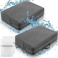 2 Pcs Hot Tub Booster Seat Weighted Spa Bathtub Booster Cushion by Threehoney