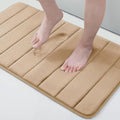 Buganda Memory Foam Bath Mat, Ultra Soft and Non-Slip Bathroom Rugs, Water by Buganda
