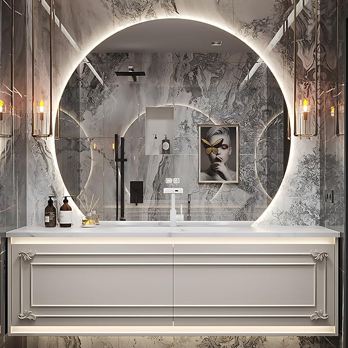 48IN Modern Bathroom Cabinet by Genpai