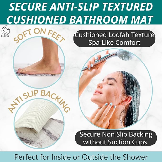 Non Slip Bathtub Mat Shower Mat - Image 2