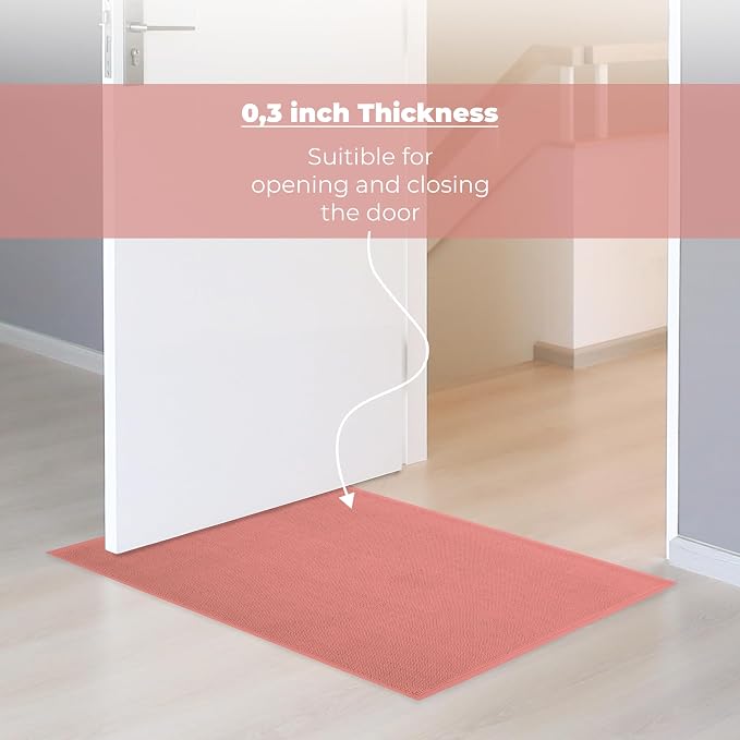 Cotton Paradise 100% Cotton Non Slip Bath Mats - Image 5
