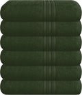 BOUTIQUO Ultra Soft Cotton 6 -Piece Hand Towel Set 16x24 Inch, Spa & General by BOUTIQUO
