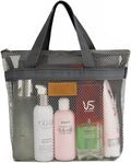 Mesh Shower Caddy Bag Portable Hanging Toiletry and Bath Organizer by TOPASION