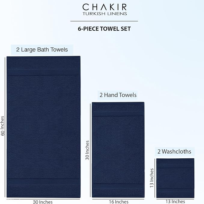 Chakir Turkish Linens 100% Cotton Premium Turkish Towels - Image 6