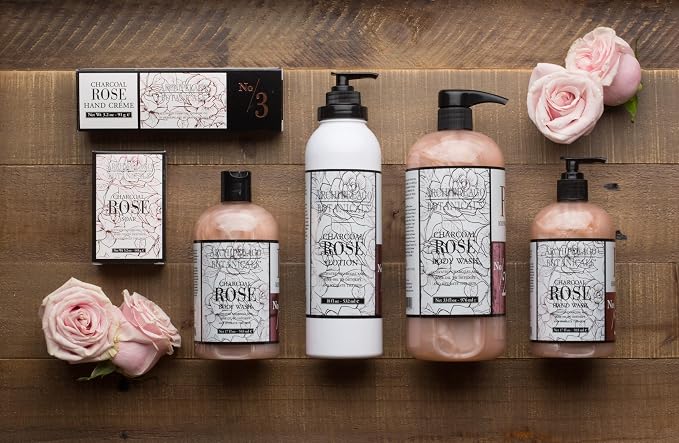 Archipelago Botanicals Charcoal Rose Body Wash, Moisturizing and Daily Body Wash - Image 5